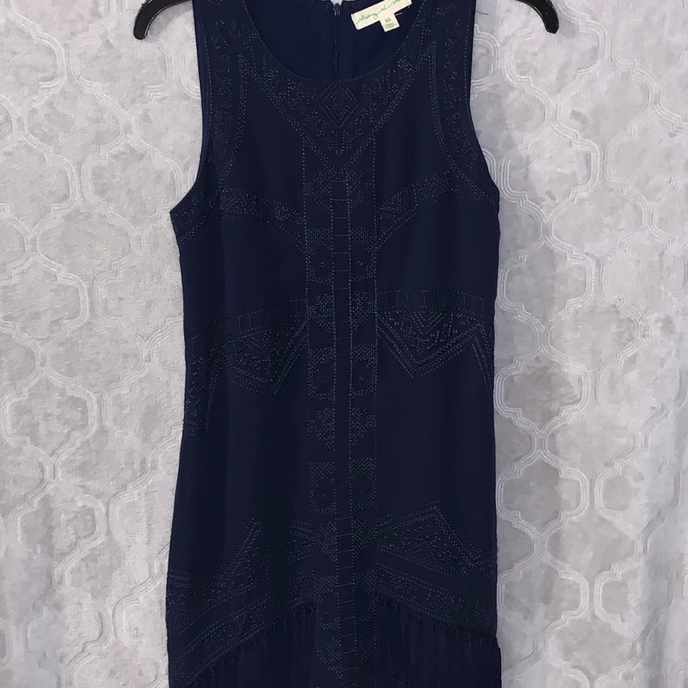 Navy blue dress